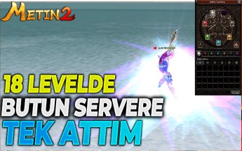 18 LEVEL KUSURSUZ SİMYALI ZİHİNSEL !! TEK ATIYOR !! #metin2 #metin2pvp #rohan2