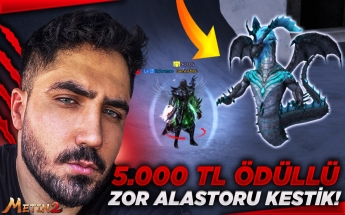 5.000 TL ÖDÜLLÜ KAZANDIM İLK ZOR ALASTOR  - Rohan2