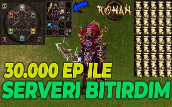 ROHAN2'Yİ BİTİRDİM !! 30.000 EP İLE HESABIMIZI SON DÖNÜŞÜM DİZİYORUZ !! Metin2 - Rohan2 #metin2pvp