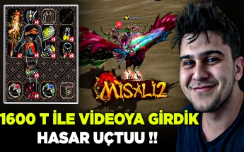 MİSALİ 2 - 1600 T PARAYLA VİDEOYA GİRDİK !! #metin2  #metin2pvp #misali2