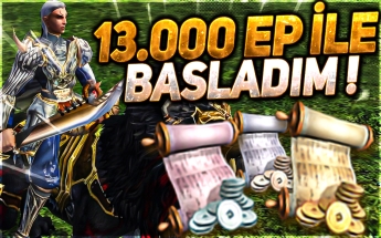 TAM 20.000 EP İLE 0 DAN TR' BAŞLADIM! 10 DAKİKADA METİNE TEK ATAN SURA DİZİLDİ! #metin2 #rohan2 #10