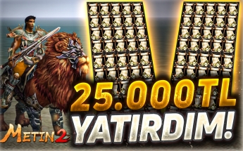 EN KALABALIK METİN2 SERVERİNE 25.000 TL YATIRDIM! HESABI FULLEDİM! #metin2 #metin2pvp #rohan2 ROHAN2