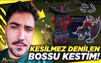 KESİLMEZ DENİLEN BOSSU KESTİM