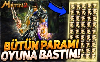 2 AYLIK YOUTUBE GELİRİMİ OYUNA BASTIM !! 25.000 TL'LIK İTEMLER YAPTIM !! #metin2 #metin2pvp #rohan2