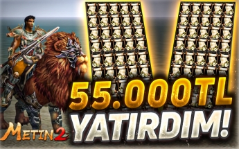 METİN2'TR SERVERİNDE TAM 55.000 TL YATIRDIM! EN İYİ İTEMİ YAPTIM! #metin2 #metin2pvp #rohan2 ROHAN2 TRAMOLA #21