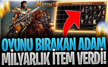 METİN2'TR SERVERİNDE OYUNU BIRAKAN ADAM 10.000 TL'LİK İTEM VERDİ! #metin2 #metin2pvp #rohan2 ROHAN2 #49